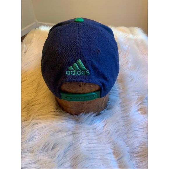ADIDAS Notre Dame Fighting Irish baseball hat Youth OSFA - Picture 2 of 7